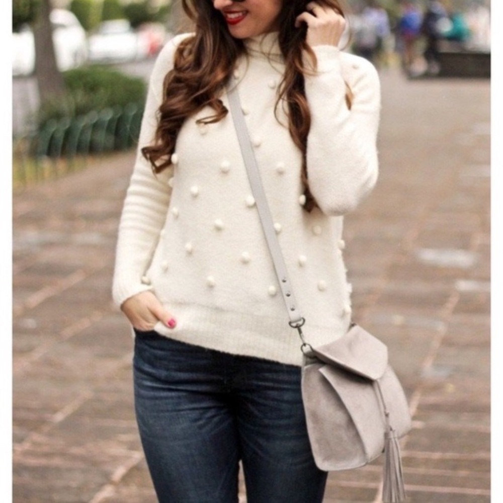 Madewell Snow Globe Bobble Sweater